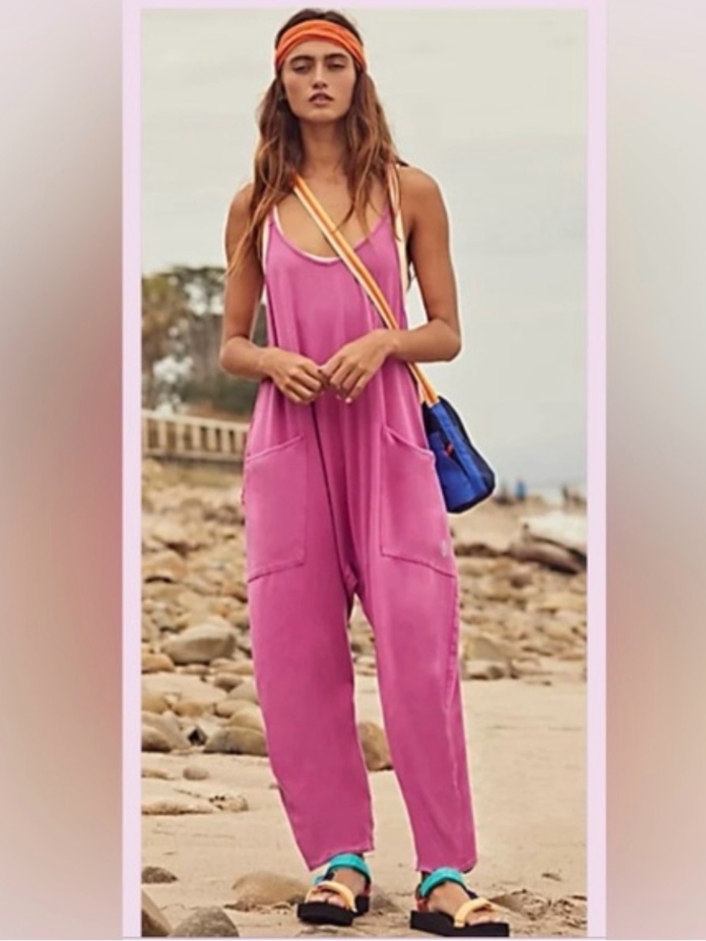 NWOT Women’s Jumpsuit Onesie Magenta Pink XL